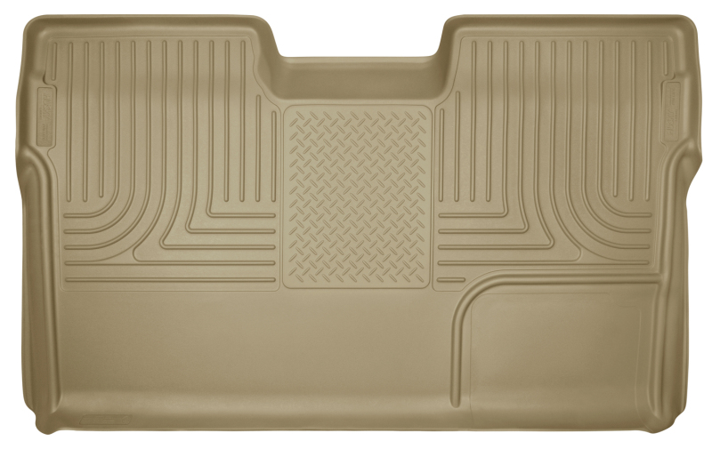 Ford F-150 Floor Liner - Rear - Husky Liners - WeatherBeater - Tan - `09-`12